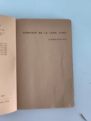 Romancero Gitano. García Lorca