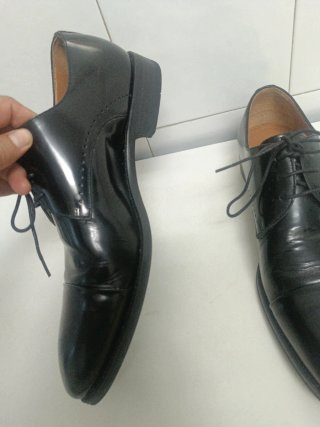 ANDREACHENIE Zapatos de Vestir Negros Hombre