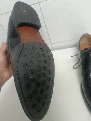 ANDREACHENIE Zapatos de Vestir Negros Hombre