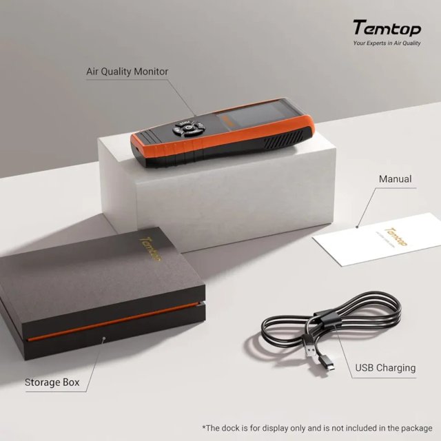 Temtop LKC-1000S+2ND Detector Aire