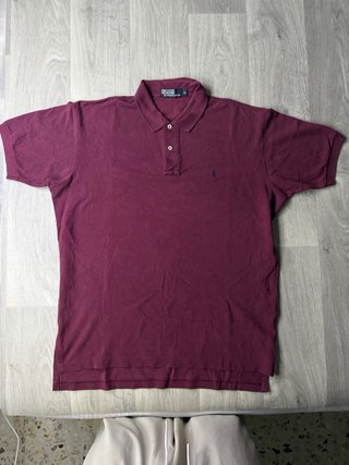 Polo Ralph Lauren Bordeaux XL Vintage 90s
