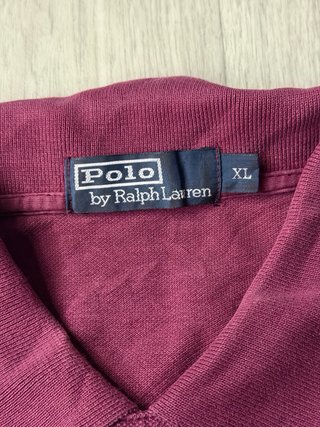 Polo Ralph Lauren Bordeaux XL Vintage 90s