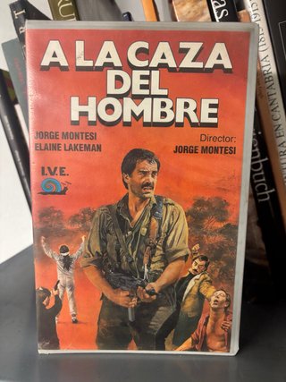 VHS A la caza del hombre