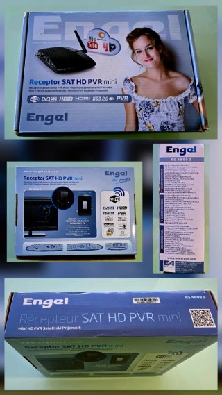Engel RS4800 MINI Receptor satélite