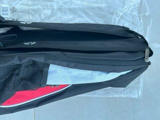 Mochila Pádel Siux Negra y Roja.
