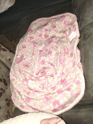 Funda Grupo 0 floral rosa