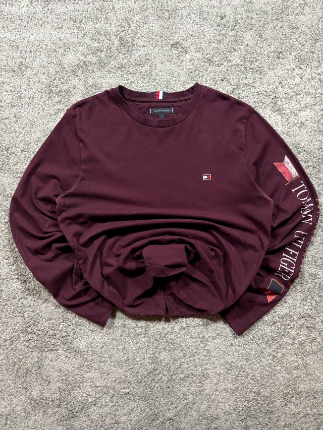 Camiseta Manga Larga Tommy Hilfiger Talla L