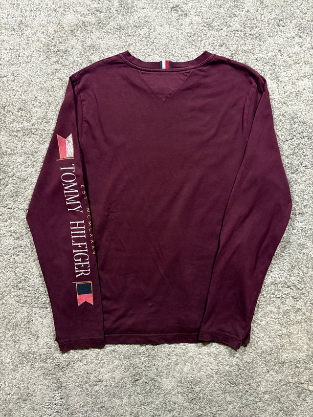 Camiseta Manga Larga Tommy Hilfiger Talla L