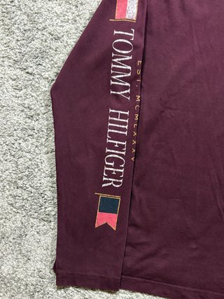 Camiseta Manga Larga Tommy Hilfiger Talla L