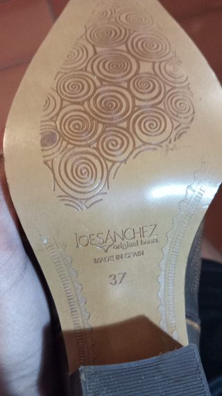 Botas de cuero Joesanchez Beige/Marrón