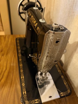 Máquina de coser antigua Sigma