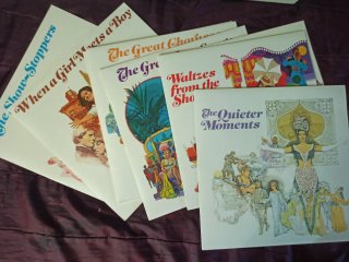LP 8 VINILOS HITS FROM THE SHOWS
