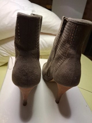 Tronchetto donna beige/marrone