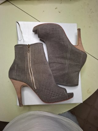 Tronchetto donna beige/marrone