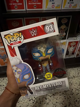 Funko Pop! WWE Rey Mysterio #93 Glows in the Dark