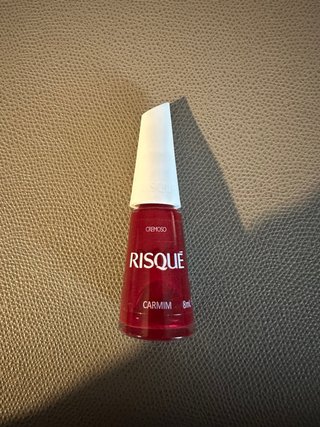 Esmalte Risqué Cremoso Carmim 8ml