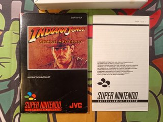 Indiana Jones Gratest Adventures Pal SNES completo