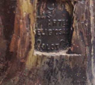 Niño Jesús Cruz Olot Pasión 43 ctm de alto x 22 de