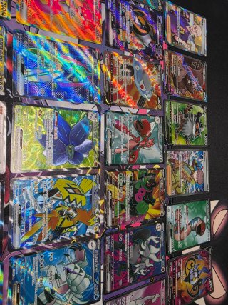 Lote 30 Cartas Pokémon SR Full Art