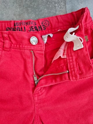Bermudas pantalón corto niño rojo talla 6 Bóboli