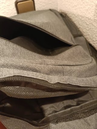 Mochila para portátil gris