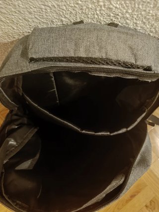 Mochila para portátil gris