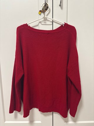Jersey rojo de punto