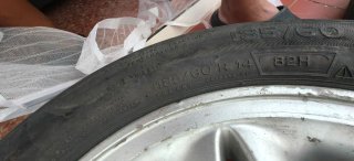 2 Llantas 175/70R13 y 185/60R14