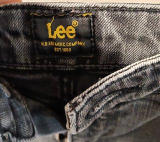 Jeans Lee vintage donna grigio/nero ottime condizi