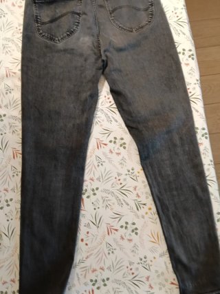 Jeans Lee vintage donna grigio/nero ottime condizi