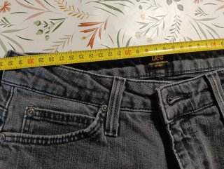 Jeans Lee vintage donna grigio/nero ottime condizi