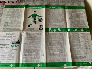 Subbuteo cataloghi vari