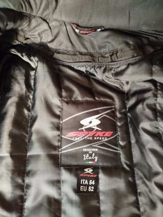 Cazadora de moto Spyke, talla L.