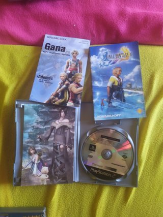 Final Fantasy X Platinum PS2 Completo Manual