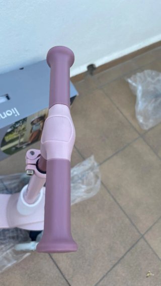 Patinete infantil rosa 3 ruedas