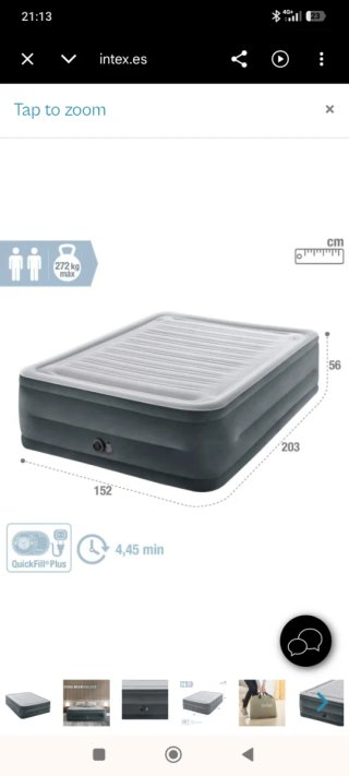 Colchón hinchable Intex Dura-Beam Deluxe