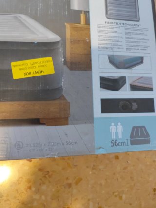 Colchón hinchable Intex Dura-Beam Deluxe
