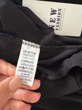 Pantalón negro talla única