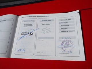 BMW Z3 1.8 - NACIONAL - LIBRO DE REVISIONES BMW
