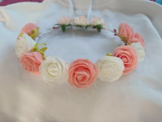 Corona comunión/eventos hecha a mano