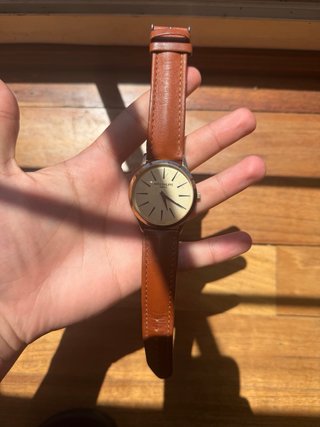 Reloj Patek Philippe Geneve Correa Marrón
