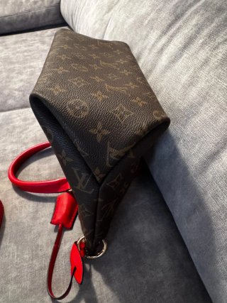 Bolso Louis Vuitton Marrón y Rojo
