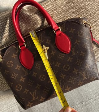 Bolso Louis Vuitton Marrón y Rojo