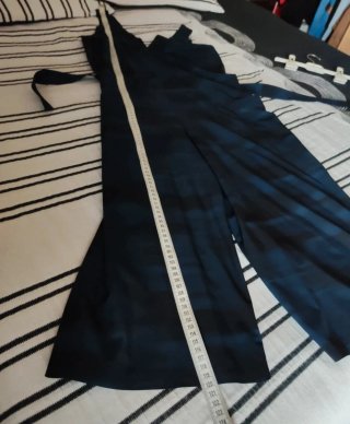 Mono con cinturón azul y negro