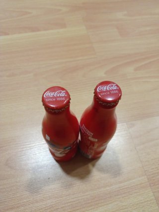 2 bottiglie Coca-Cola Euro 2016 Francia