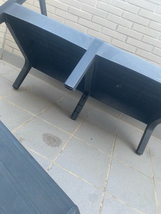 Conjunto terraza/jardin