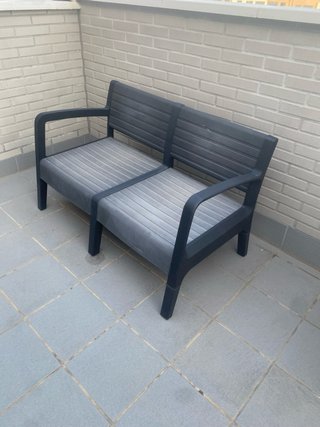 Conjunto terraza/jardin