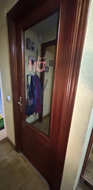 Puerta Sapeli Dcha Cristal grabado Espejo 72cm