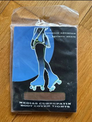 Medias cubrepatines patinaje artístico