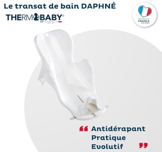 Hamaca de baño Thermobaby Dauphiné blanca